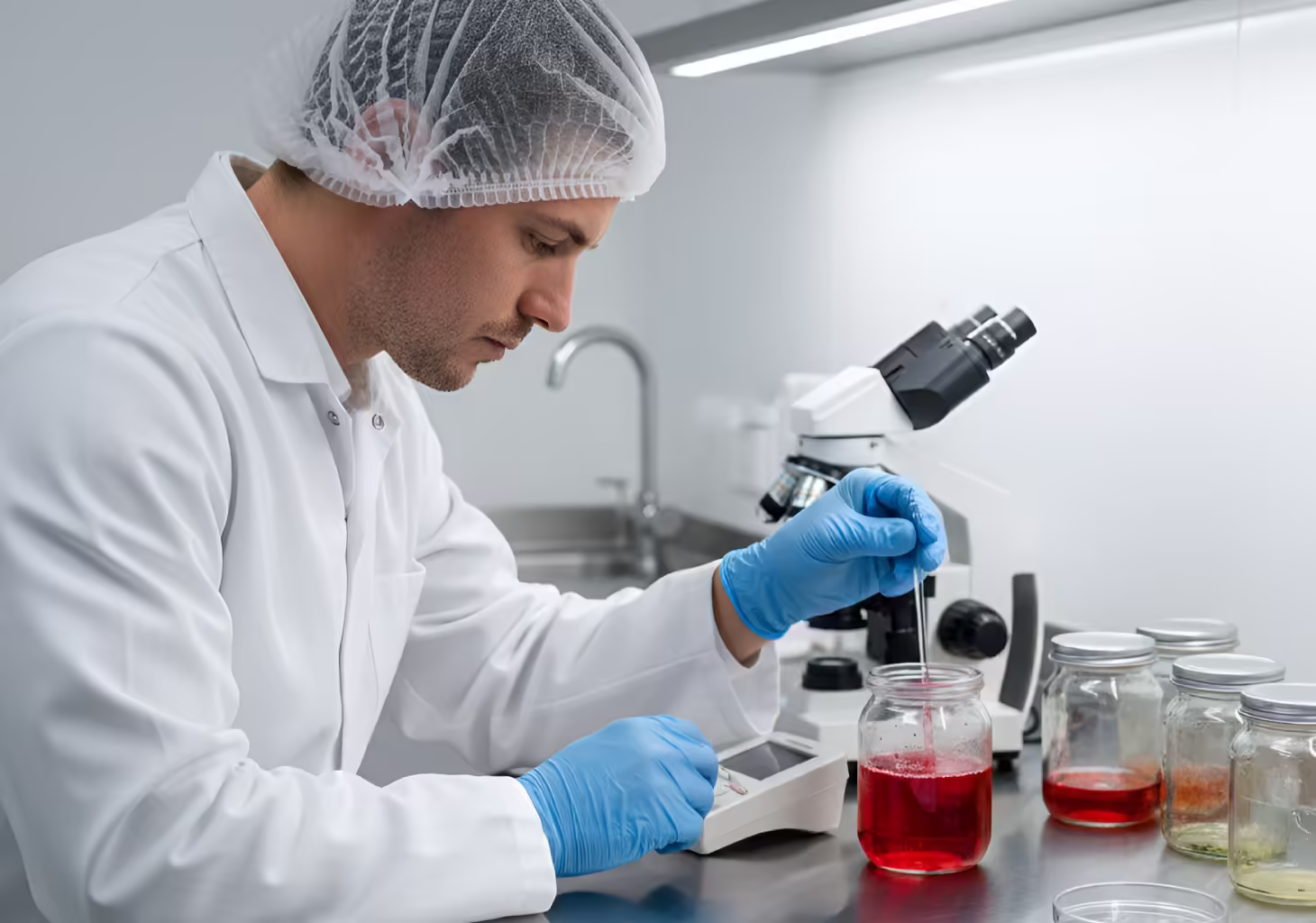 Gita Dairy quality check of products